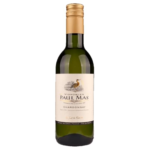 Domaines Paul Mas Chardonnay Weisswein Wein trocken Frankreich inkl. FeinWert E-Book (1 x 0,25l) von FeinWert