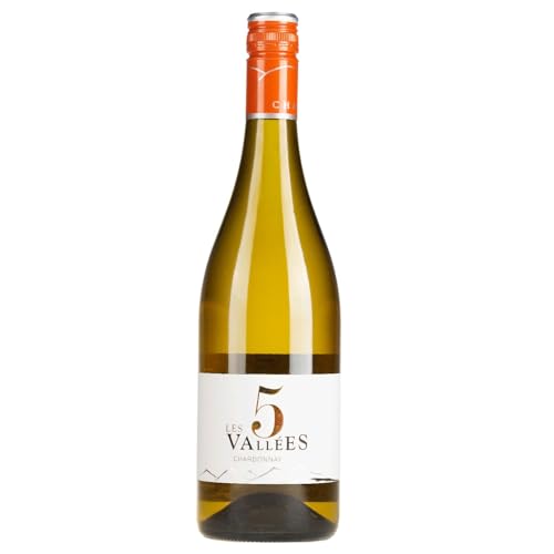 Domaines Paul Mas Les 5 Vallées Chardonnay VdF Weisswein Weiss trocken Frankreich inkl. FeinWert E-Book (1 x 0,75l) von FeinWert