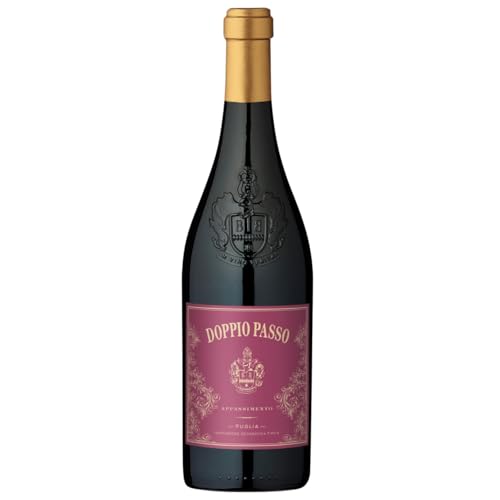 Doppio Passo Appassimento Puglia IGT Rotwein Trocken Vegan Italien inkl. FeinWert E-Book (1 x 0,75l) von FeinWert