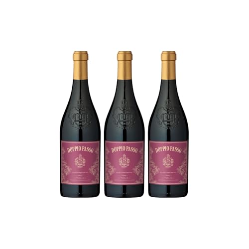 Doppio Passo Appassimento Puglia IGT Rotwein Trocken Vegan Italien inkl. FeinWert E-Book (3 x 0,75l) von FeinWert