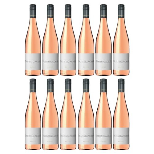 Dreissigacker Pinot & Co Rosé Bio Vegan Roséwein Trocken Deutschland inkl. FeinWert E-Book (12 x 0,75l) von FeinWert