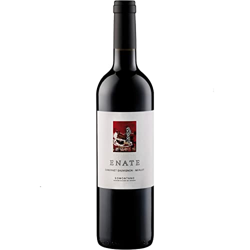 Enate Cabernet Sauvignon - Merlot DO Rotwein Wein Trocken Somontano Spanien inkl. FeinWert E-Book (1 x 0,75l) von FeinWert