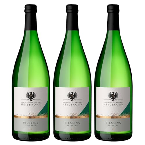 Erlenbacher Kayberg Riesling feinherb Weißwein Riesling Deutschland inkl. FeinWert E-Book (3 x 1l) von FeinWert