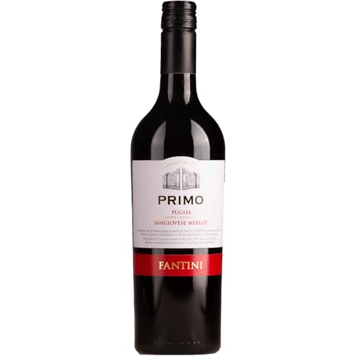 Fantini PRIMO Puglia Sangiovese Merlot Rotwein Rot trocken Italien inkl. FeinWert E-Book (1 x 0,75l) von FeinWert