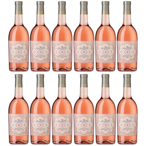 Feudo Arancio Rosato Sicilia DOC Sizilien Roséwein trocken Italien inkl. FeinWert E-Book (12 x 0.75l) von FeinWert