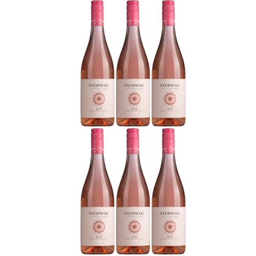 Feudo Arancio Stemmari Nero d'Avola Rosato IGT Rosewein Wein Trocken Sizilien Italien inkl. FeinWert E-Book (6 x 0,75l) von FeinWert