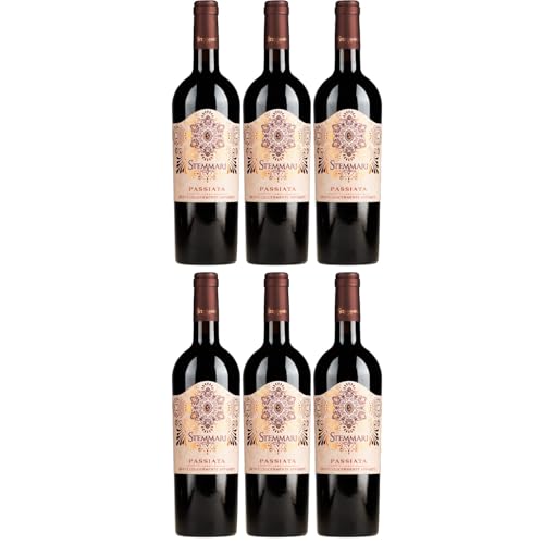 Feudo Arancio Stemmari Passiata IGT Rotwein Wein Trocken Sizilien Italien inkl. FeinWert E-Book (6 x 0,75l) von FeinWert