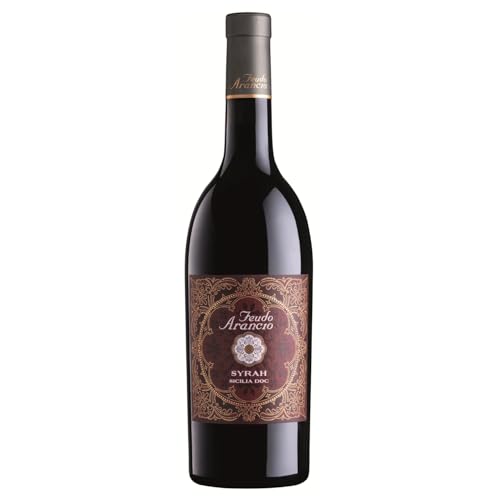 Feudo Arancio Syrah Sicilia DOC Sizilien Rotwein trocken Italien inkl. FeinWert E-Book (1 x 0.75l) von FeinWert