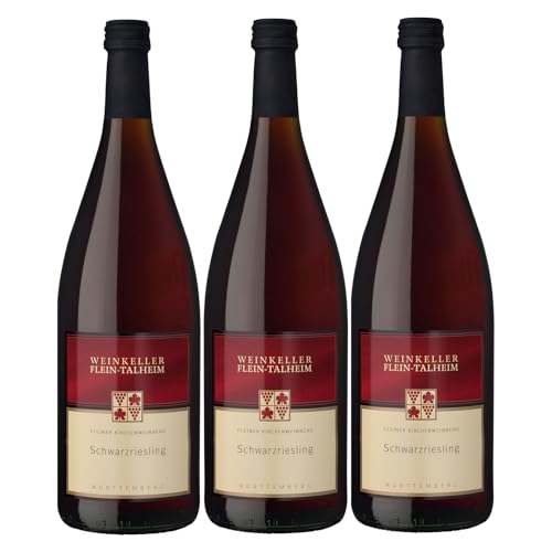 Fleiner Kirchenweinberg Schwarzriesling Rot feinfruchtig Deutschland inkl. FeinWert E-Book (3 x 1l) von FeinWert