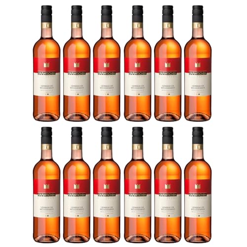 Genossenschaftskellerei Heilbronn Grantschener Wildenberg Lemberger Weißherbst DQ feinherb Roséwein Deutschland inkl. FeinWert E-Book (12 x 1,0l) von FeinWert