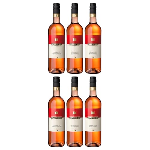 Genossenschaftskellerei Heilbronn Grantschener Wildenberg Lemberger Weißherbst DQ feinherb Roséwein Deutschland inkl. FeinWert E-Book (6 x 1,0l) von FeinWert