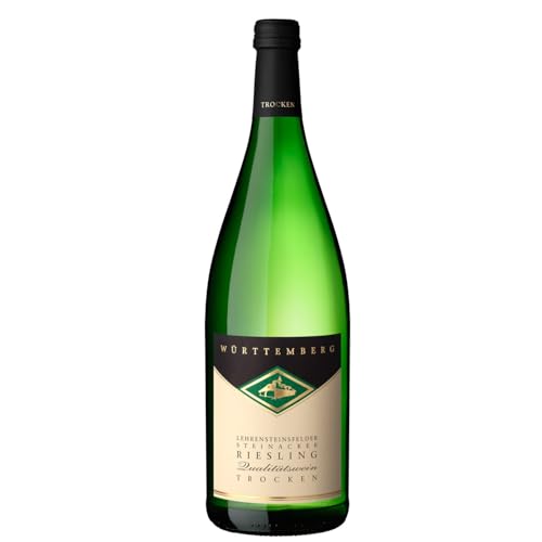 Genossenschaftskellerei Heilbronn Lehrensteinsfelder Steinacker Riesling DQ trocken Deutschland inkl. FeinWert E-Book (1 x 1,0l) von FeinWert