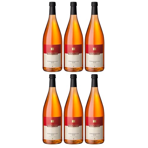 Genossenschaftskellerei Heilbronn Schwarzriesling Rosé DQ feinfruchtig Deutschland inkl. FeinWert E-Book (6 x 1,0l) von FeinWert