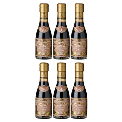 Giuseppe Giusti Aceto Balsamico Riccardo Giusti con Tratufo Balsamessig mit Trüffel Italien inkl. FeinWert E-Book (6 x 0,1l) von FeinWert