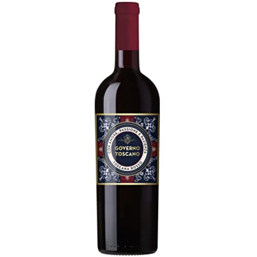 Governo Toscano Rosso Toscana IGT Rotwein Trocken inkl. FeinWert E-Book (1 x 0,75l) von FeinWert