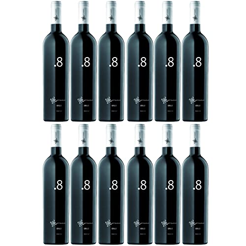 Grillo Punto 8 Sicilia DOC Weißwein Wein trocken Italien I Visando Paket (12 x 0,75l) von FeinWert