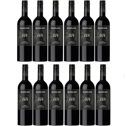 Heartland "Directors' Cut" Shiraz Langhorne Creek Rotwein Trocken Vegan Australien inkl. FeinWert E-Book (12 x 0.75l) von FeinWert