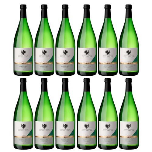 Heilbronner Staufenberg Riesling trocken Weißwein Riesling Deutschland inkl. FeinWert E-Book (12 x 1l) von FeinWert