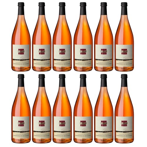 Heilbronner Staufenberg Schwarzriesling Weißherbst feinfruchtig Roséwein Schwarzriesling Deutschland inkl. FeinWert E-Book (12 x 1l) von FeinWert