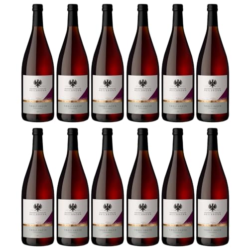 Heilbronner Staufenberg Trollinger trocken Rotwein Trollinger Deutschland inkl. FeinWert E-Book (1 x 1l) von FeinWert