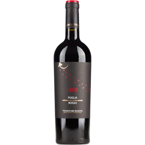 I Muri Rosso Puglia Vigneti del Salento Rotwein Rot trocken Italien inkl. FeinWert E-Book (1 x 0,75l) von FeinWert