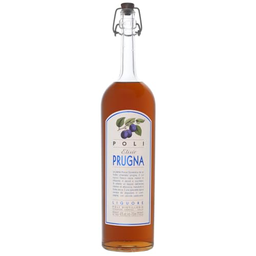 Jacopo Poli Elisir Prugna Liquore Likör Pflaume Italien inkl. FeinWert E-Book (1 x 0,7l) von FeinWert