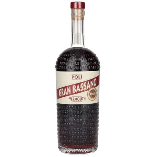 Jacopo Poli Gran Bassano Rosso Vermouth Wermut Rot Italien inkl. FeinWert E-Book (1 x 0,7l) von FeinWert