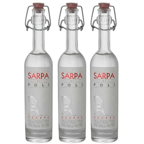 Jacopo Poli Sarpa di Poli Baby Grappa Italien inkl. FeinWert E-Book (3 x 0,1l) von FeinWert