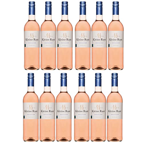 Kleine Rust Pinotage Rosé Stellenbosch Roséwein Trocken Südafrika inkl. FeinWert E-Book (12 x 0,75l) von FeinWert