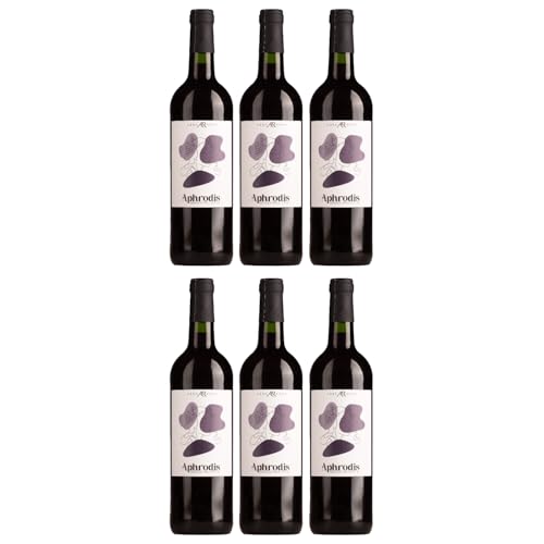 La Cave de l'Abbé Rous Aphrodis Banyuls Traditionnel AOP Rotwein Rot Süss Frankreich inkl. FeinWert E-Book (6 x 0,75l) von FeinWert