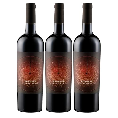 La Grange Rondeur Appassimento VdF Rotwein Wein Halbtrocken Languedoc Frankreich inkl. FeinWert E-Book (3 x 0,75l) von FeinWert