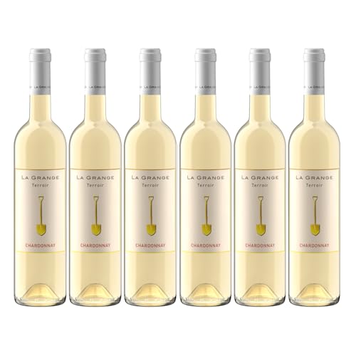 La Grange Terroir Chardonnay IGP Pays d'Oc Weisswein Wein Trocken Languedoc Frankreich inkl. FeinWert E-Book (6 x 0,75l) von FeinWert