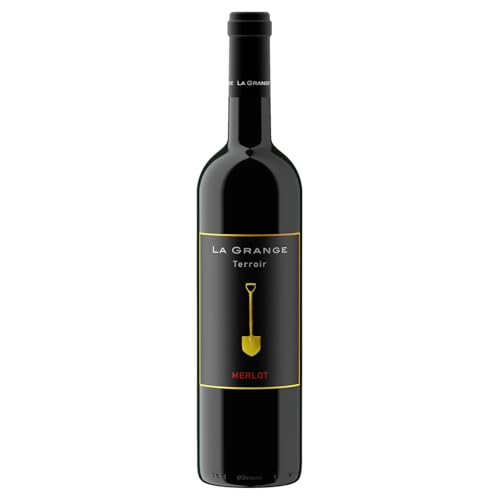 La Grange Terroir Merlot IGP Pays d'Oc Rotwein Wein Trocken Languedoc Frankreich inkl. FeinWert E-Book (1 x 0,75l) von FeinWert