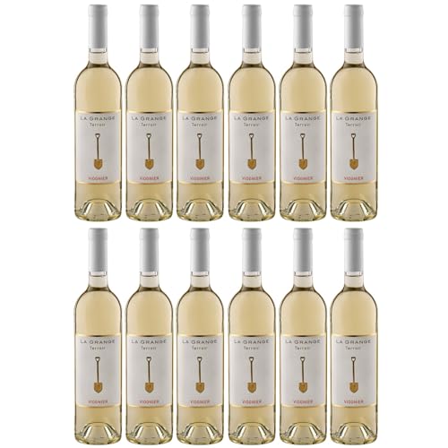 La Grange Terroir Viognier IGP Pays d'Oc Weisswein Wein Trocken Languedoc Frankreich inkl. FeinWert E-Book (12 x 0,75l) von FeinWert