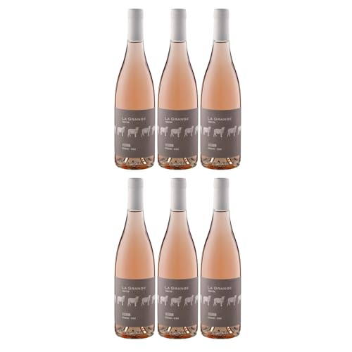 La Grange Tradition Redon Rosé AOP Languedoc Roséwein Wein Trocken Languedoc Frankreich inkl. FeinWert E-Book (6 x 0,75l) von FeinWert