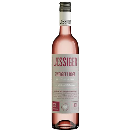 Laessiger Zweigelt Rosé Roséwein Wein Trocken Niederösterreich Österreich inkl. FeinWert E-Book (1 x 0,75l) von FeinWert