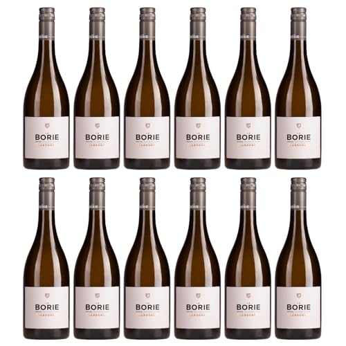 Les Vignobles Foncalieu La Borie Chardonnay IGP d'Oc Weisswein Weiß trocken Frankreich inkl. FeinWert E-Book (12 x 0,75l) von FeinWert