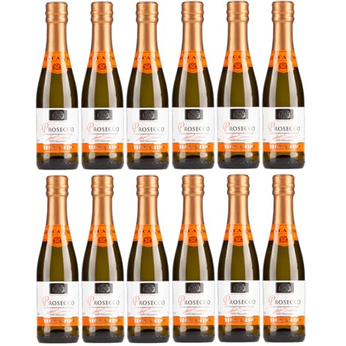 MBM Frizzante Piccolo Glera Schaumwein brut Italien inkl. FeinWert E-Book (12 x 0,2l) von FeinWert