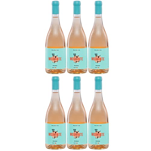 Mainova Moinante Rosé Roséwein Wein trocken vegan Portugal I Visando Paket (6 Flaschen) von FeinWert