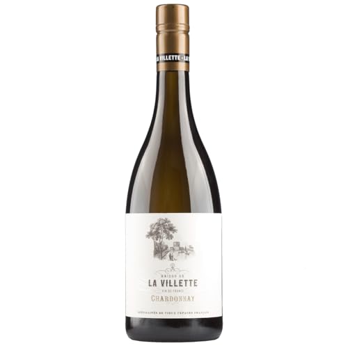 Maison de La Villette Chardonnay VdF Weisswein Weiss trocken Frankreich inkl. FeinWert E-Book (1 x 0,75l) von FeinWert