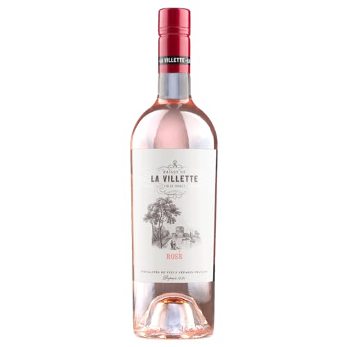 Maison de La Villette Rosé Grenache Cinsault VdF Roséwein Rosé trocken Frankreich inkl. FeinWert E-Book (1 x 0,75l) von FeinWert