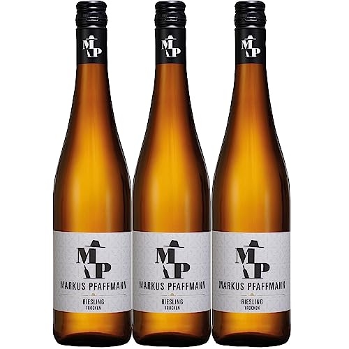 Markus Pfaffmann Riesling MP Weißwein Wein Vegan Trocken Pfalz Inkl. FeinWert E-Book (3 x 0,75l) von FeinWert