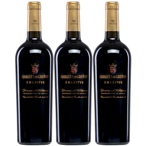 Marqués de Griñón Family Estates Dominio de Valdepusa Eméritus Trocken Rotwein Spanien inkl. FeinWert E-Book (3 x 0,75 l) von FeinWert