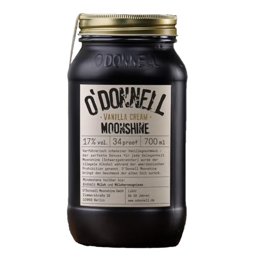 O'Donnell Moonshine Vanilla Cream Likör Deutschland inkl. FeinWert E-Book (1 x 0,7l) von FeinWert