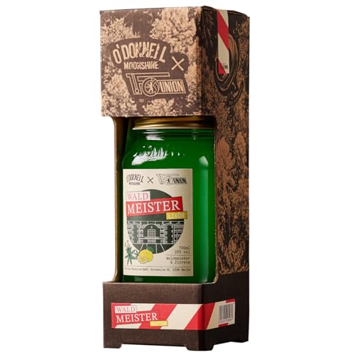 O'Donnell Moonshine Waldmeister-Zitrone 1. FC Union Berlin Kombi-Set mit Ausgießer Vegan Likör Deutschland inkl. FeinWert E-Book (1 x 0,7l) von FeinWert