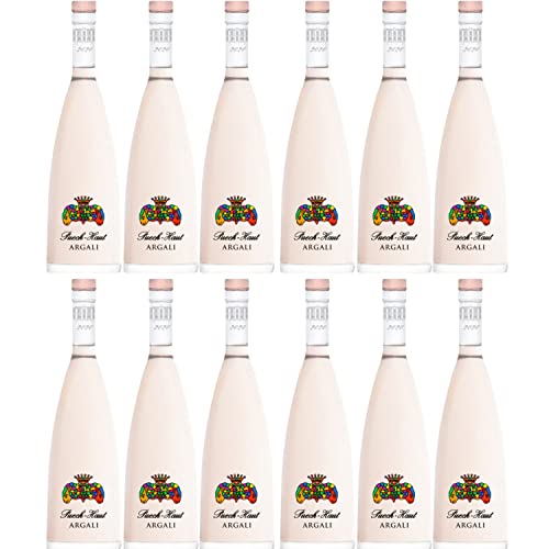 Puech-Haut Argali Rosé Pays d'Oc IGP Languedoc Rosewein trocken Frankreich I Visando Paket (12 x 0,75l) von FeinWert