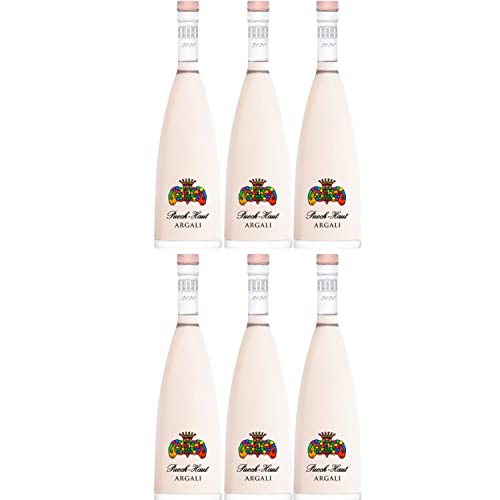 Puech-Haut Argali Rosé Pays d'Oc IGP Languedoc Rosewein trocken Frankreich I Visando Paket (6 x 0,75l) von FeinWert