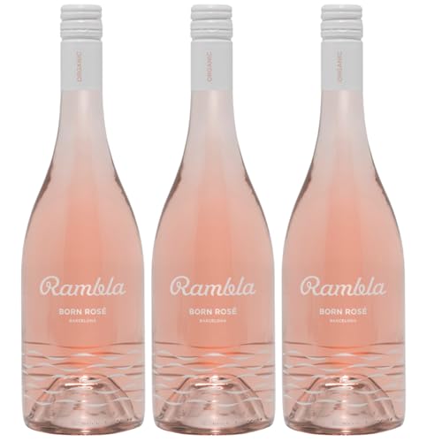 Rambla by Born Rosé Roséwein Bio Wein trocken Spanien inkl. FeinWert E-Book (3 x 0,75l) von FeinWert