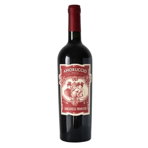 Rocca - Amoruccio Sangiovese-Primitivo Puglia IGT Rotwein Italien rot trocken inkl. FeinWert E-Book (1 x 0,75l) von FeinWert