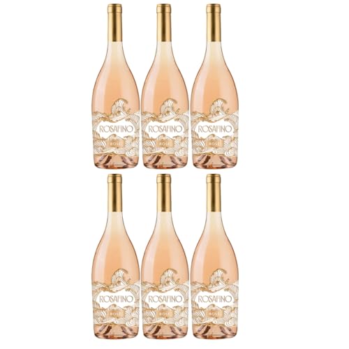 Rosafino Rosé Vino d'Italia Magnumflasche Roséwein Trocken Vegan Italien inkl. FeinWert E-Book (6 x 1,5l) von FeinWert